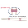 SIMTO Chopsticks Easy to Use Chopsticks White Light Pink