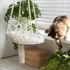 Macrame Cat Hammock Boho Style Hanging Swing Bed Pet Cat Sleeping Bed