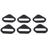 6x Set Cleat SPACER 1mm Mountain MTB for SPD Constant Thickness stackable Angled