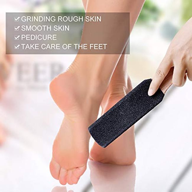 Pumice Stone - Exfoliator for Sore Feet, Cracked Heels, Hard Skin, Callouses