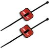 Syncros 3M Self-adhesive Cable Guides w/ Zip Ties Pack of 2