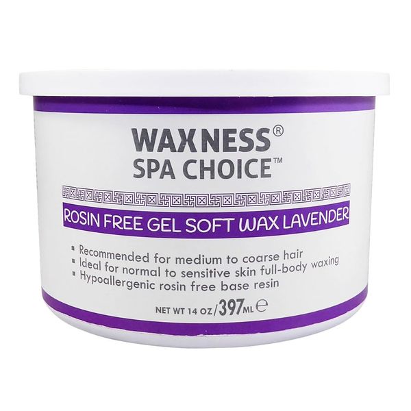 Wax^ness Lavender Spa Choice Soft Wax Tin 14 oz / 397ml