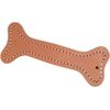 LEATHER DOG TOY - BONE