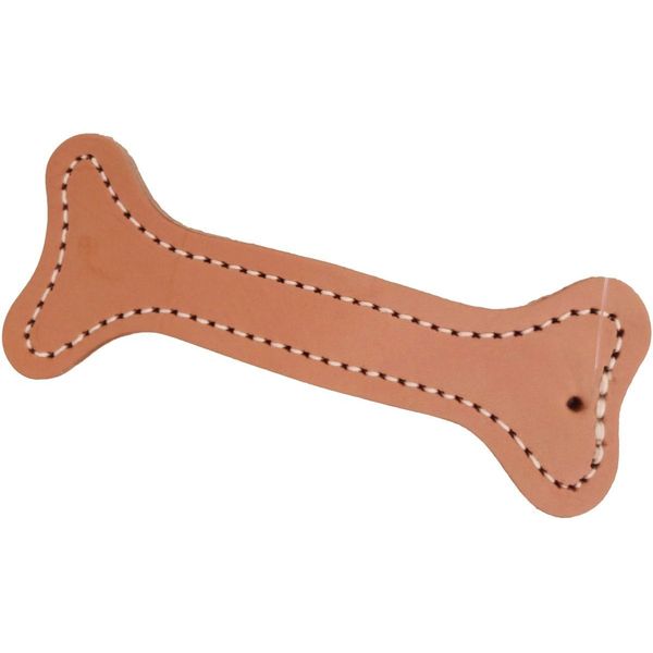 LEATHER DOG TOY - BONE