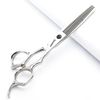 AXEMOORE 2 x Slim Hairdressing Scissors Silver