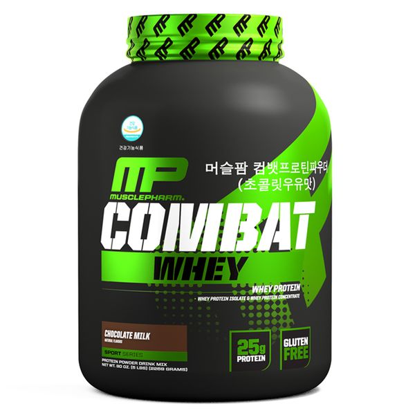 Muscle Farm Combat Whey Protein Powder Chocolate Milk, 1 ea, 2269g