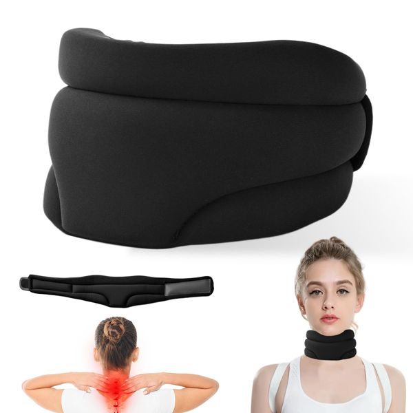 YAOZUP Nackenstütze Gegen Schnarchen, Neck Support, Nackenstütze, Nackenstrecker, Neck Brace, Neuleben Nacken, Halskrause Mensch für den Schla, Halskrause für Nackenschmerzen Unterstützung (A)