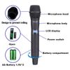 Wireless Handheld Microphones Dynamic UHF Microphone Receiver System Church Mic