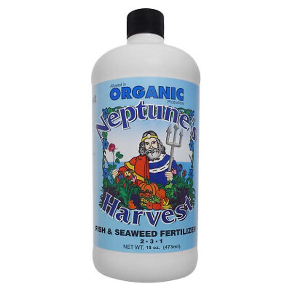 Organic Fish & Seaweed Fertilizer, 2-3-1, 1-Pt.