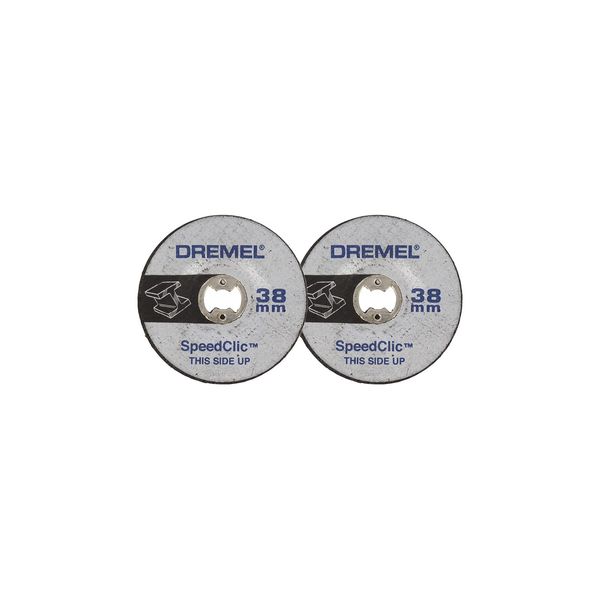 Dremel SC541 EZ Speedclic Grinding Wheels Accessory Set, 2 Reinforced Grinding Wheels for Grinding and Sharpening Metals