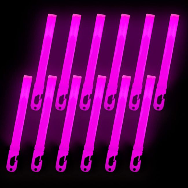 12pcs Pink Lumica Large Flash (Conventional Type) Concert Live Event Penlight Chemical Light Festival Summer Vacation