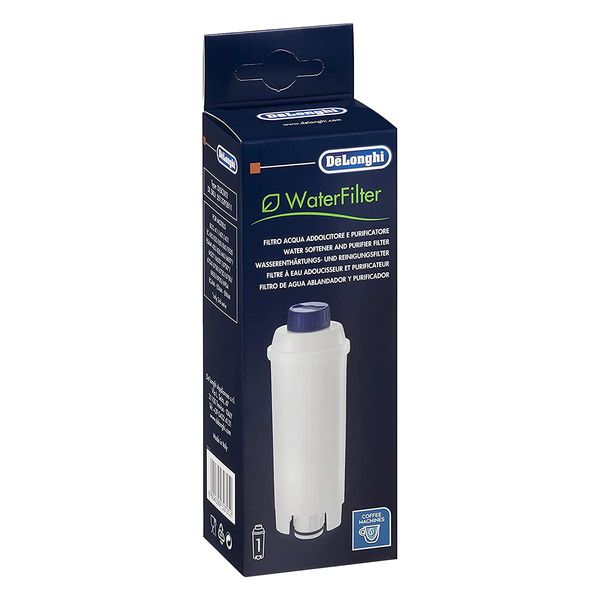 2-pack DeLonghi water filter for coffee machines suitable for ECAM, ESAM, ETAM, BCO, EC