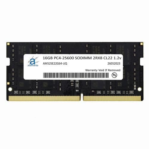 Adamanta 16GB (1x16GB) Compatible for HP 15-fd0083wm Laptop DDR4 3200MHz PC4-25600 SODIMM 2Rx8 CL22 1.2v Notebook Memory Module Upgrade RAM