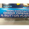 Brass Non Contact Door Opener & Button Pusher Total Vision Key Ring  New 