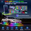 MICTUNING N3 Car Underglow Light Strip Kit Lighting Underbody Multicolor Neon
