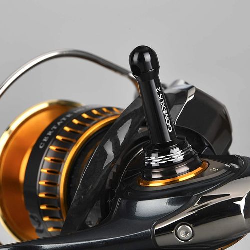 Gomexus R2 Reel Stand, 1.7 inches (42 mm), Spinning Reel, For Protection, For Daiwa Dedicated 23, Legalis Freems, Cardia, For Lunar Beauties, Hook, Balancer, Aluminum, Langan Fishing, Agging, Light