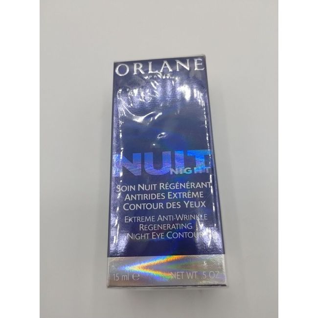 Orlane Night Extreme Anti Wrinkle Regenerating Eye Contour .5 Oz SEALED