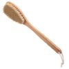 Konex Premium Dry Brushing Body Brush - Solid Beech Wood Frame & Dense Natural Boar Bristle Exfoliating Brush to Rejuvenate & Soften Skin, Improve Circulation, Help Lymphatic Drainage (Large 15")