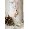 Gemma J ROSE GOLD ACORN AND LEAF PENDANT