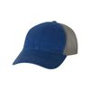 Richardson Garment Washed Trucker Cap Adjustable White/ Charcoal/ Black