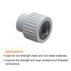 sourcing map 30pcs Wire Threaded Inserts 1/4-20 UNC 2D 12.7mm 304 Stainless Steel Helical Coiled Wire Thread Sleeve
