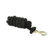 Shires Plain Headcollar Lead Rope Black