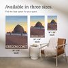 Lantern Press 16x24 Inch Giclee Print, Oregon Coast, Haystack Rock