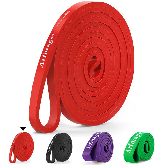 Arfmaget Resistance Bands,Fitnessbänder Set mit Türanker und Handgriffen,Widerstandsbänder für Kraftraining,Training für Männer und Frauen