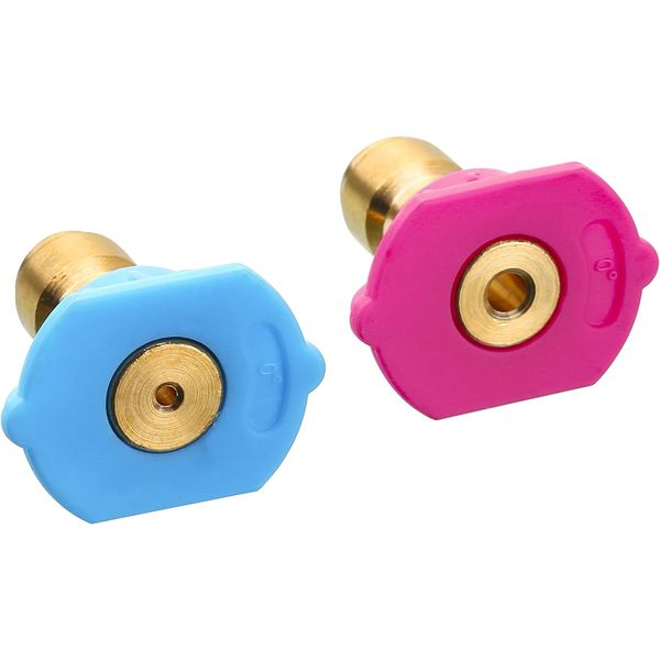 Second Story Quick-Connect Nozzle Tips for Power Washer, Soap and Rinse Jet Stre