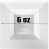 5oz Disposable Clear Square Plastic Dessert Bowl Splendid Collection 60pcs