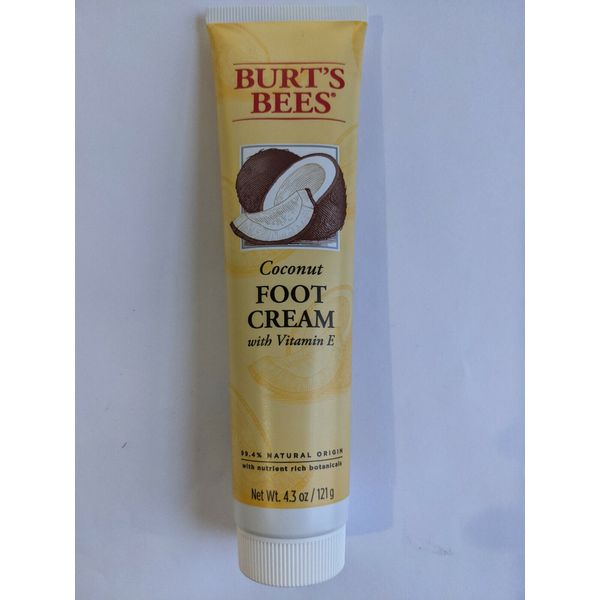 3 PACK Burt's Bees Coconut Foot Cream - 4.34 oz