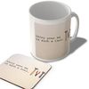 McMug - Sorry Your Ex is Such a Tool - Mug and Coaster Set, Ceramic, 11fl.oz.