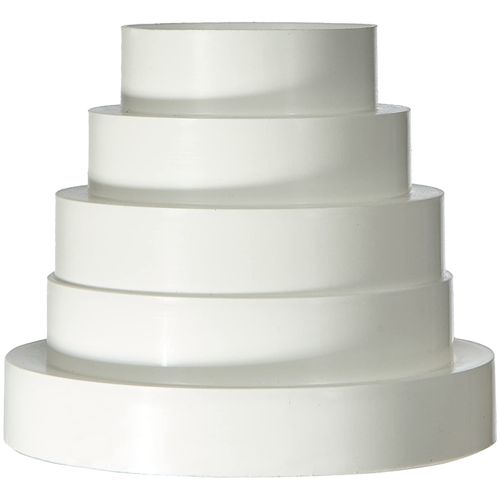 Diameter 80 100 120 125 150 mm PVC Reducer Connector Reducer Pipe Transition Ventilation Round Pipe Ventilation Ventilation Duct Fan Universal Diameter 80-150 mm