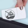 'Army Tank in Circle Frame' Pill Box with Tablet Splitter (PI00028758)
