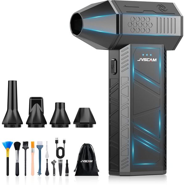 Cordless Electric Air Duster with Brushless Motor - Rechargeable Blower
