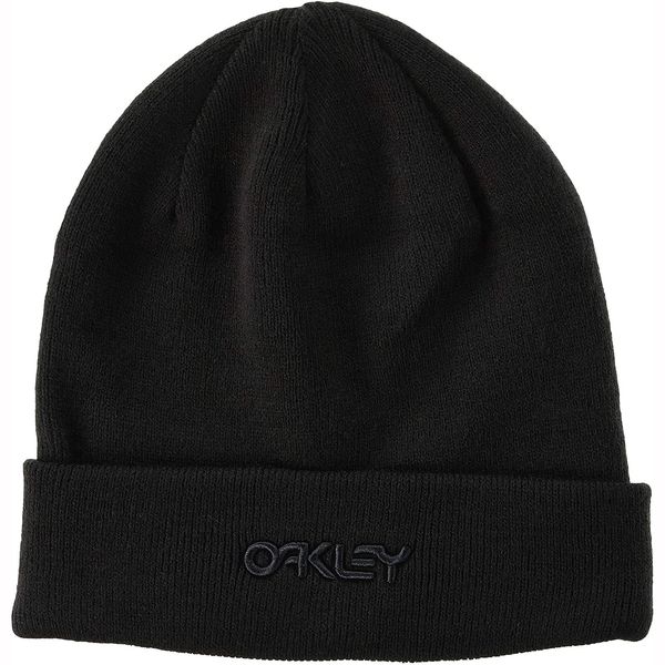 Oakley B1B Logo Beanie, Blackout, One Size