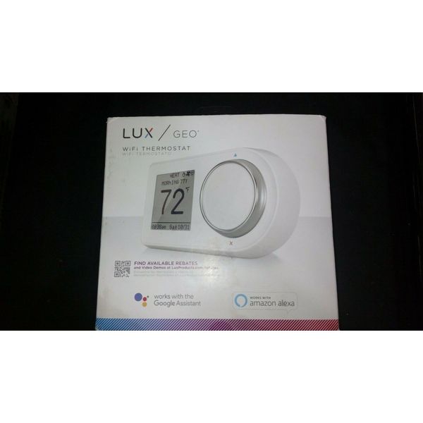 Lux Geo Wi-Fi Programmable Thermostat Works With Alexa  & Google Assistant