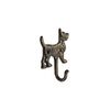 FantasHome Wall Mounted Cast Iron Home Decor Single Hook with Unique Design (Dog)