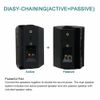Pair Herdio 200W 4" Waterproof Wall Mount Bluetooth Indoor Outdoor Speakers Loud