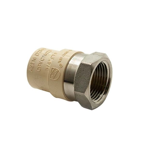 Thrifco 6624038 1/2 Female CPVC Transition Adapter