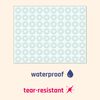 2000 Pack, Transparent Hole Punch Reinforcement Ring Labels Stickers - 13 mm