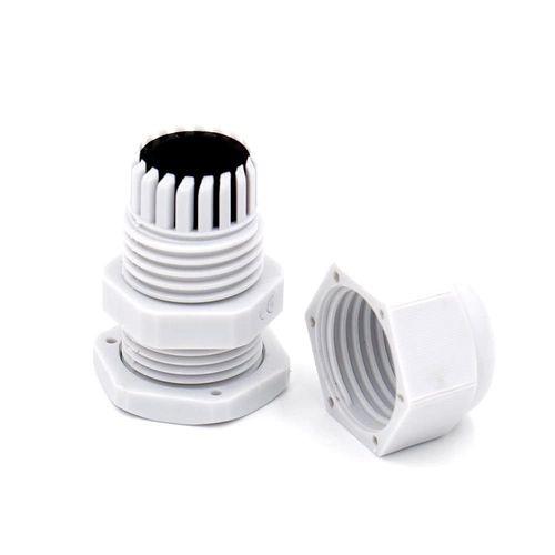 Baomain Cable Gland Gray M22 Waterproof Cable Connectors CE 10 Pack