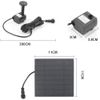 Solar-powered Pond Pump with Energy-saving Solar Panels H4009.