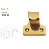Kooples Hardware Sash Lift – Traditional Window Pull Handle – for Timber Sliding Sash Frames (Satin Chrome)