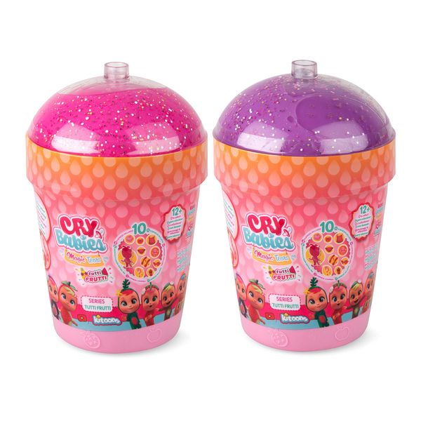 Cry Babies Magic Tears Tutti Frutti House Series, 2 Pack