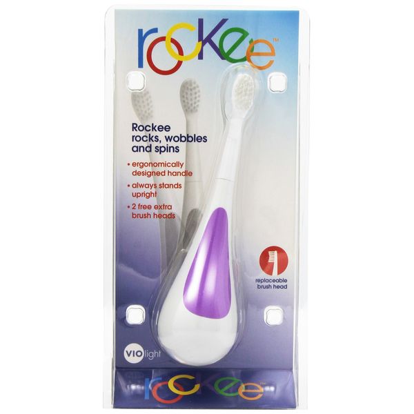 Violife Rockee Toothbrush, Purple, 0.38 Pound