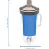 Heavy Duty Inline Leaf Canister for Pool Vacuum - Replacement for W530 Hayward