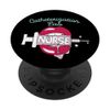 Catheterization Lab Nurse Cute RN Cath Lab Nursing Hot Lips PopSockets Swappable PopGrip