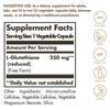 Solgar Reduced L-Glutathione 250 mg 60 Vegetable Capsules