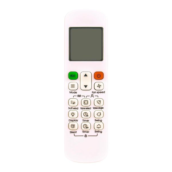 AULCMEET RM12F Replacement Remote Control Compatible with Midea AC Air Conditioner RM12F VRF Controller IDU Advanced Setting